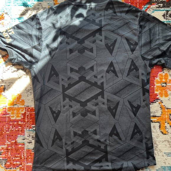 ARSENAL FC 2022/23 ADIDAS BLACK AWAY KIT (HEAT RDY AUTHENTIC PLAYER VERSION) - Picture 2 of 7